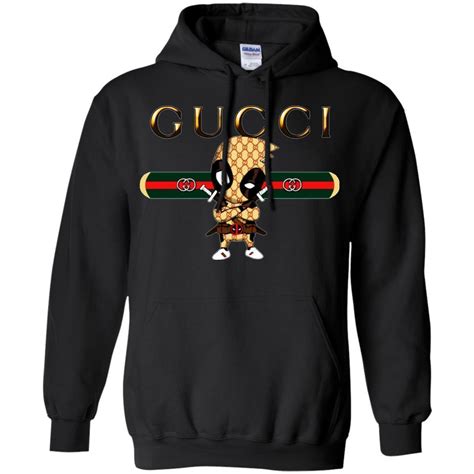 gucci hoodie men cheap|gucci deadpool hoodie.